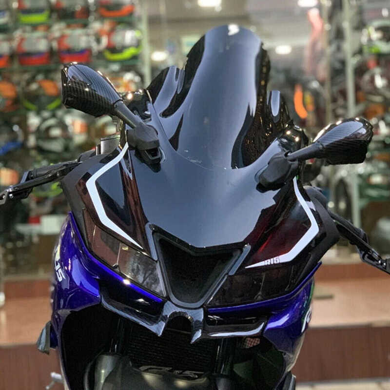 REALZION YZF Windshield Visor For Yamaha R15 V3 2017-2019 Motorcycle ...