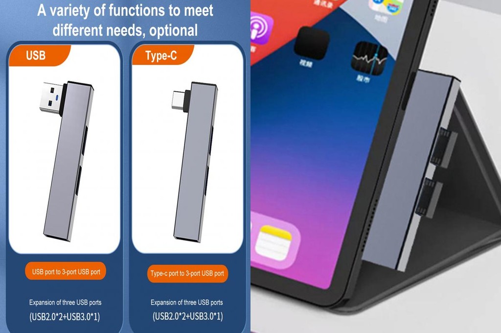 DA* Expander Hub Hub Adapter Portable Laptop Docking Station Usb Hub