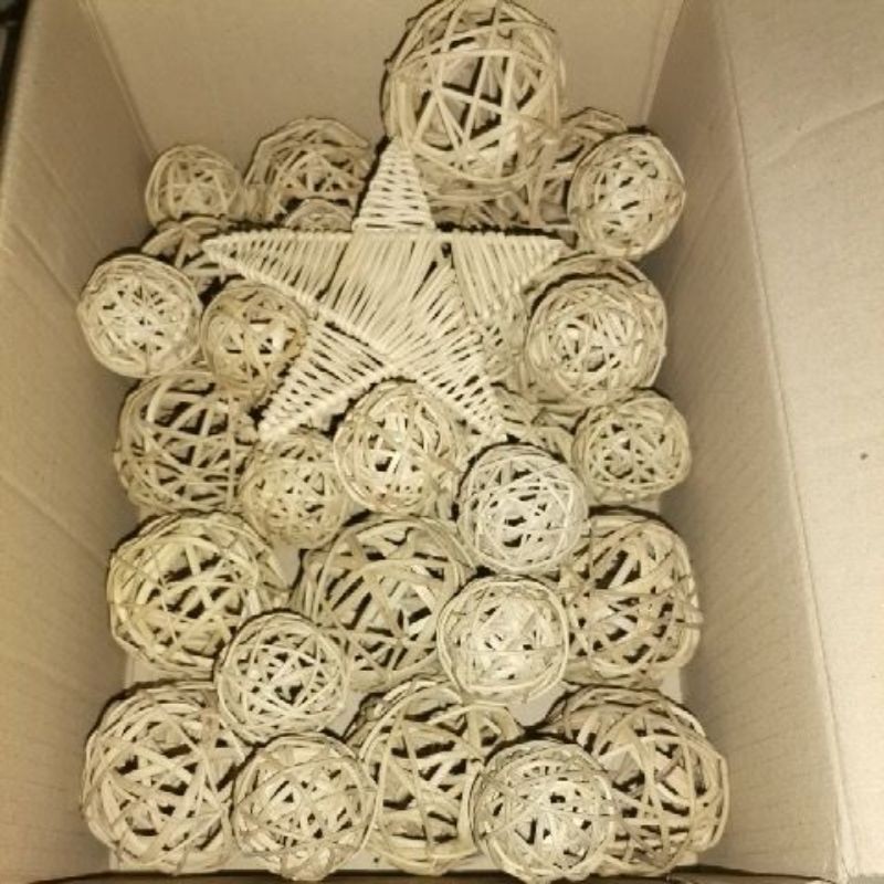 Native Decorative Balls and Star | Shopee Philippines