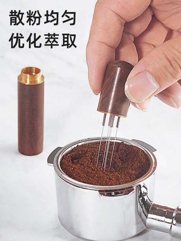 Senfu 304 Stainless Steel Coffee Tamper Distributor with Storage ...