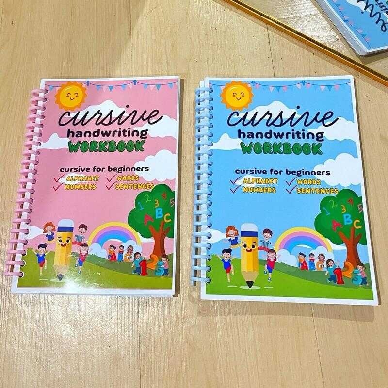 CP TRACING CURSIVE FOR KIDS LEARN TO WRITE 70 PAGES NAME ALPHABET ...