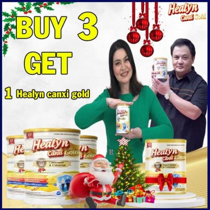 Canxi Gold Colostrum Supplements Organic Calcium, BUY 3 GET 1 Healyn ...