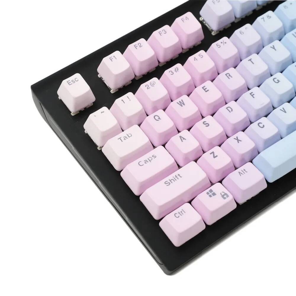 keyboard Mechanical keycap pbt material two-color positive engraving ...