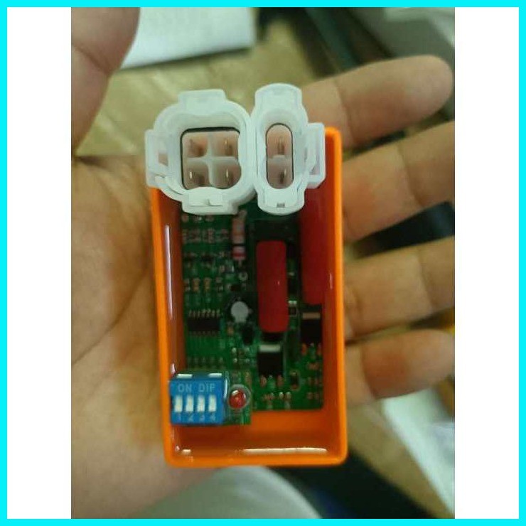 6 Pin Programmable CDI Lgnition 4 Pin DC CDI Racing Box DIP Switch For ...