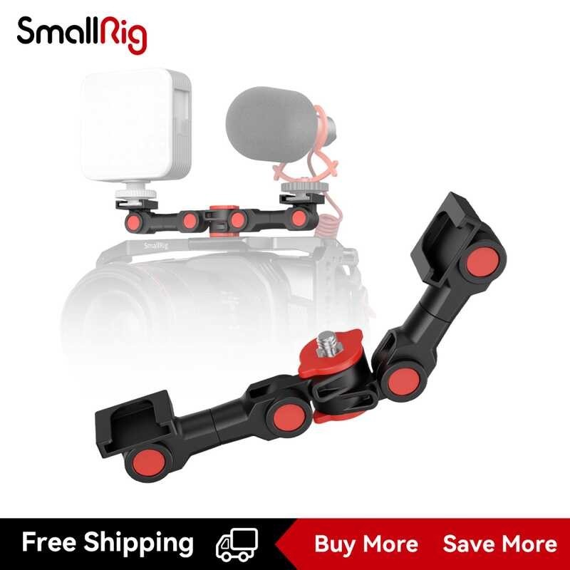 Dual Cold Shoe COD SmallRig Extension Bar Para sa Tripod Vlogging Set ...