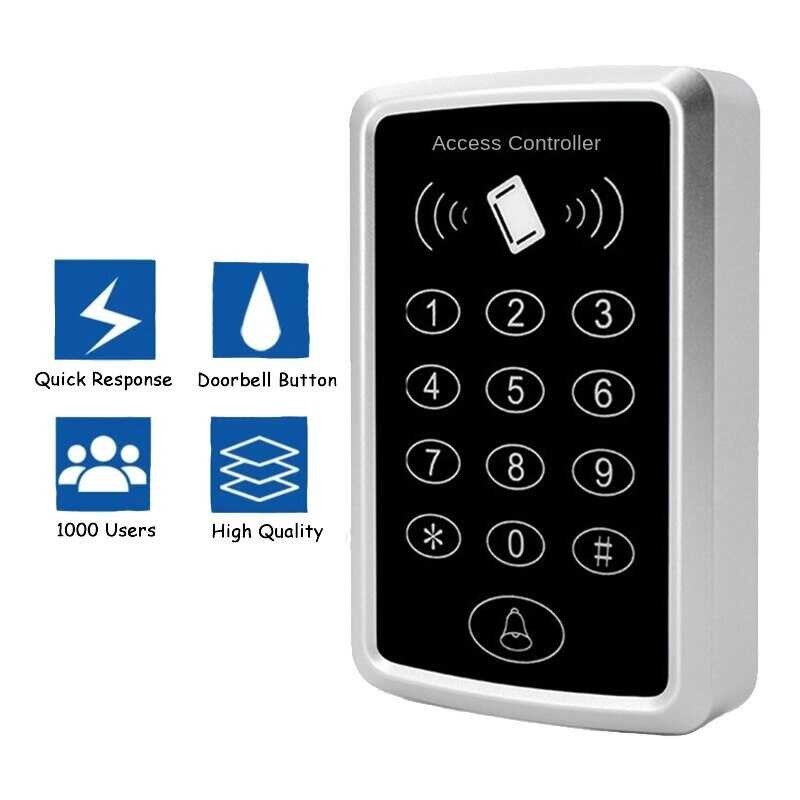125KHz RFID Keypad EM Card Reader Support 1000 Users Access Control ...