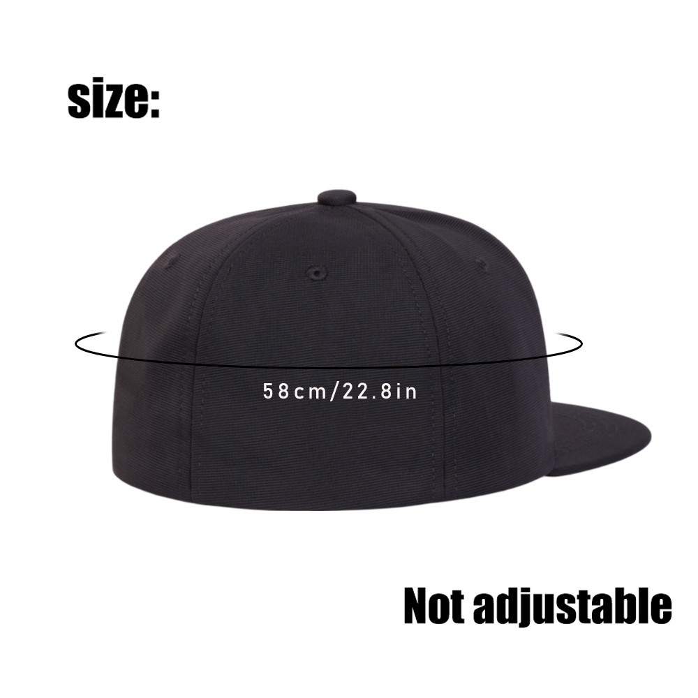 round cap for men Solid color fashion full cap outdoors visor cap Hip ...