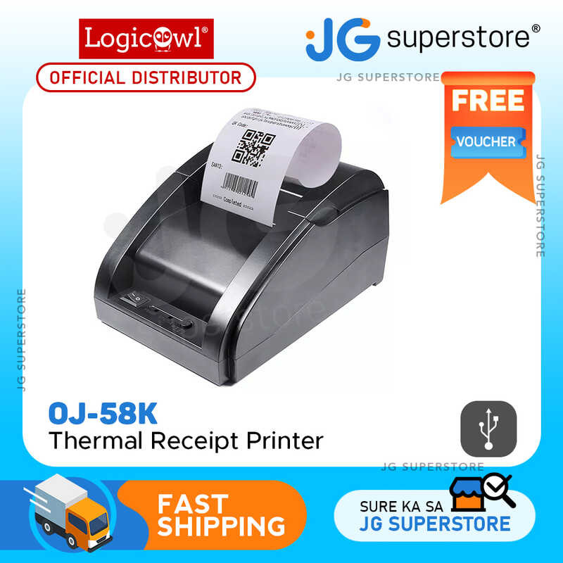 POS Logicowl 58Mm Reception USB Port Thermal Printer Oj58K [Unk] JG