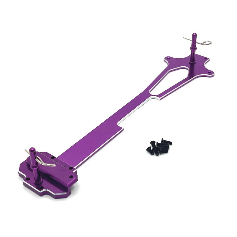 QAWRYV – Kit Arbre Transmission Central Métal Pour WLtoys 1/12 124016 127017 124018 124019 – Pièces RC Améliorées – Choix Couleurs