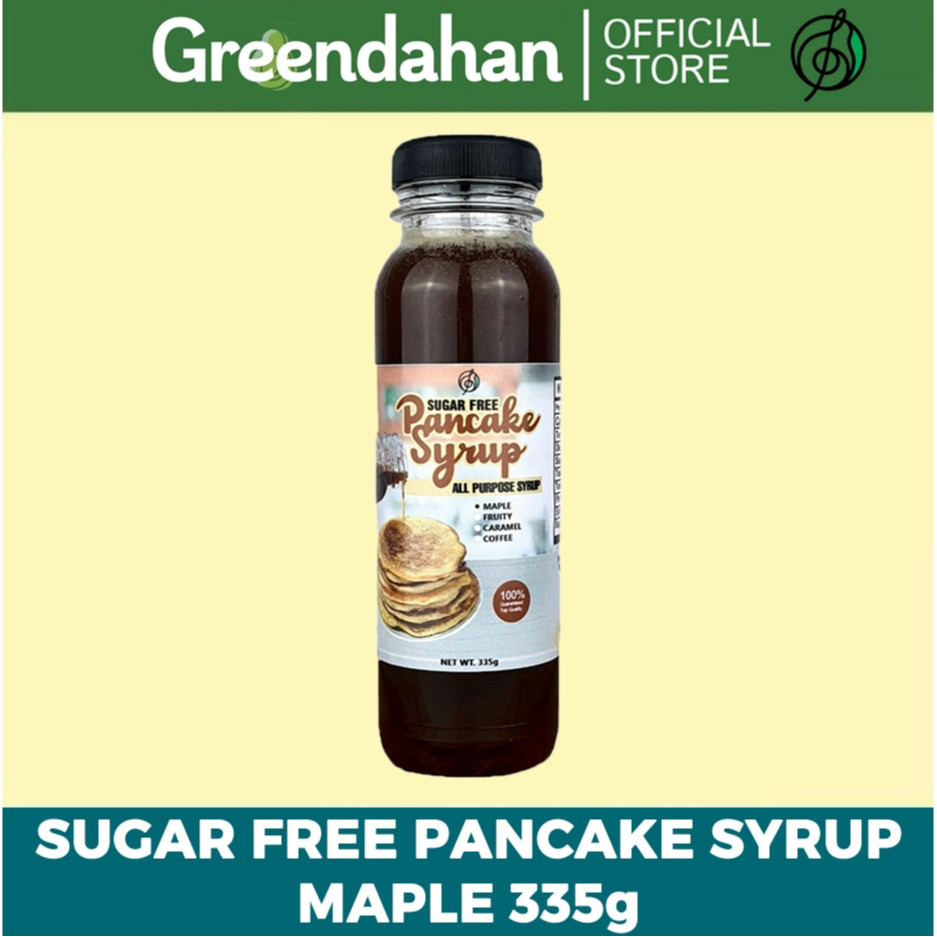GREENDAHAN / Sugar Free Maple Pancake Syrup 335g All Purpose Syrup