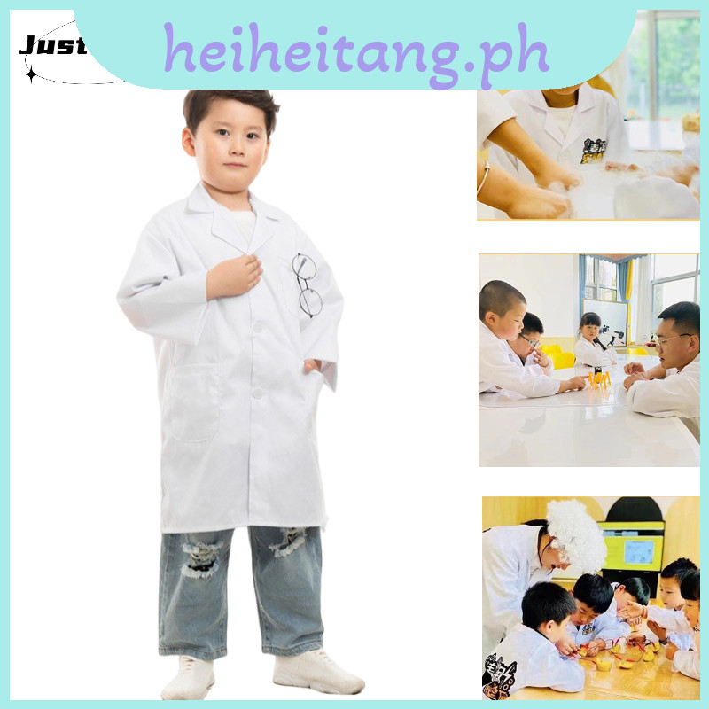 Coat Kids Doctor White Lab Coat For Science Experiments Roleplay ...
