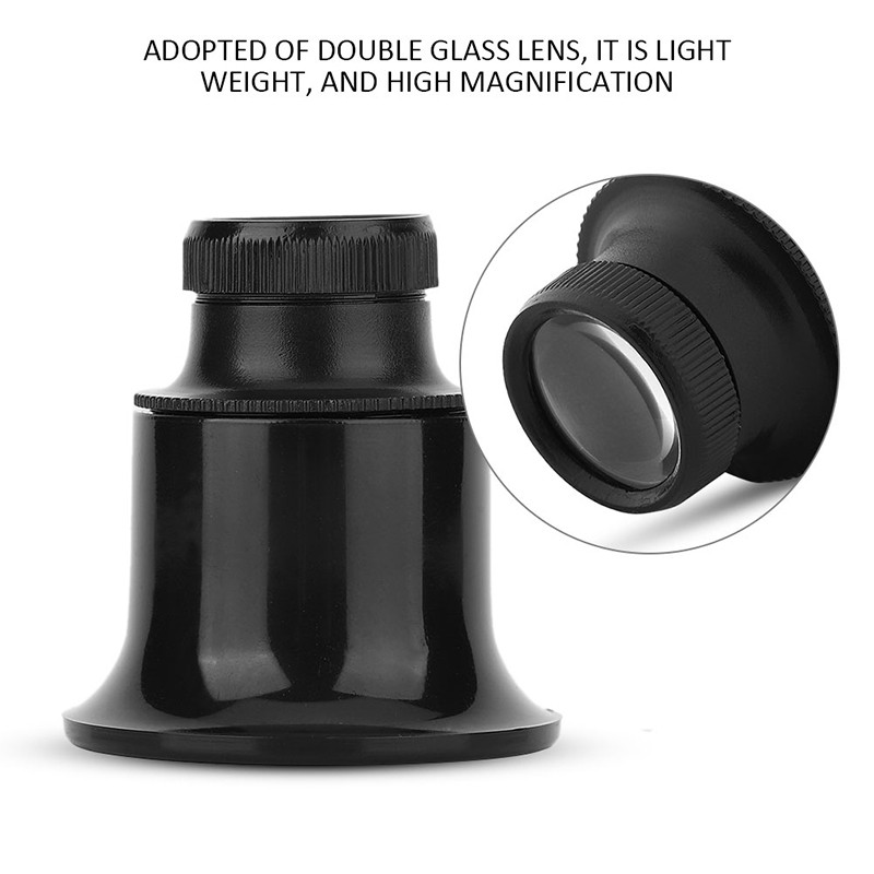 20X 15X 10X 10X 3X Jeweler Watch Magnifier Tool - Portable Monocular ...