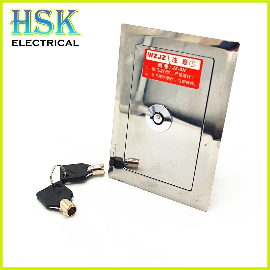 Electric Roll-up Door Switch up down stop with case and key | Shopee ...