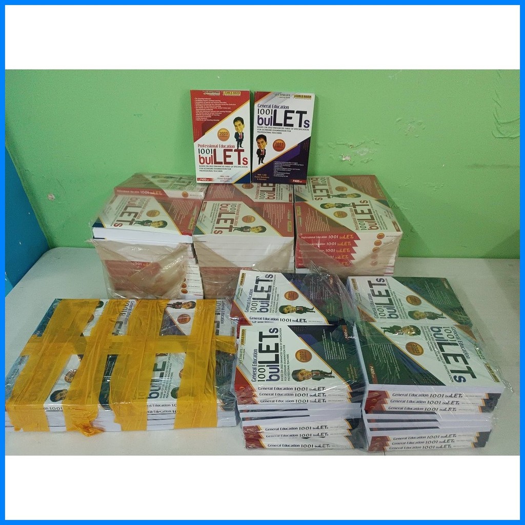 CBRC LET REVIEWER GENERAL EDUCATION 1001 bulLETS (2023 Edition ...