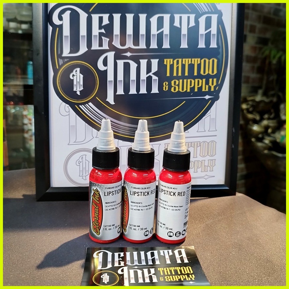 Original ETERNAL INK Red (Different Shades) Tattoo Ink (1 oz.) | DEWATA ...