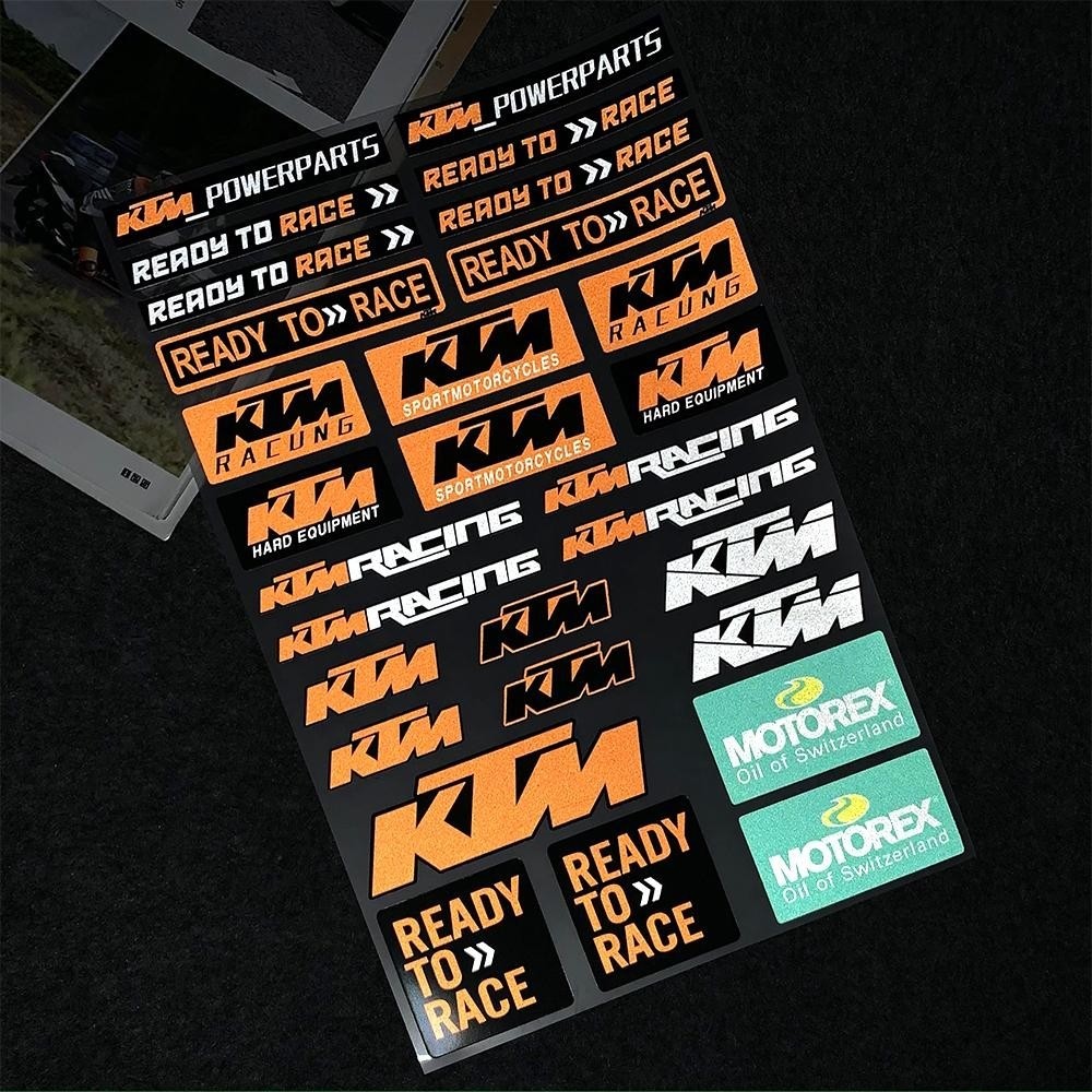KTM Duke Wheel Sticker Hub 3M Decals READY TO RACE Motorcycle Rim ...
