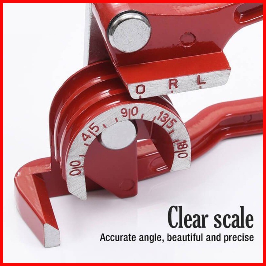6/8/10mm Pipe Tube Bender 180 Degree Bending Tool Heavy Duty Tube