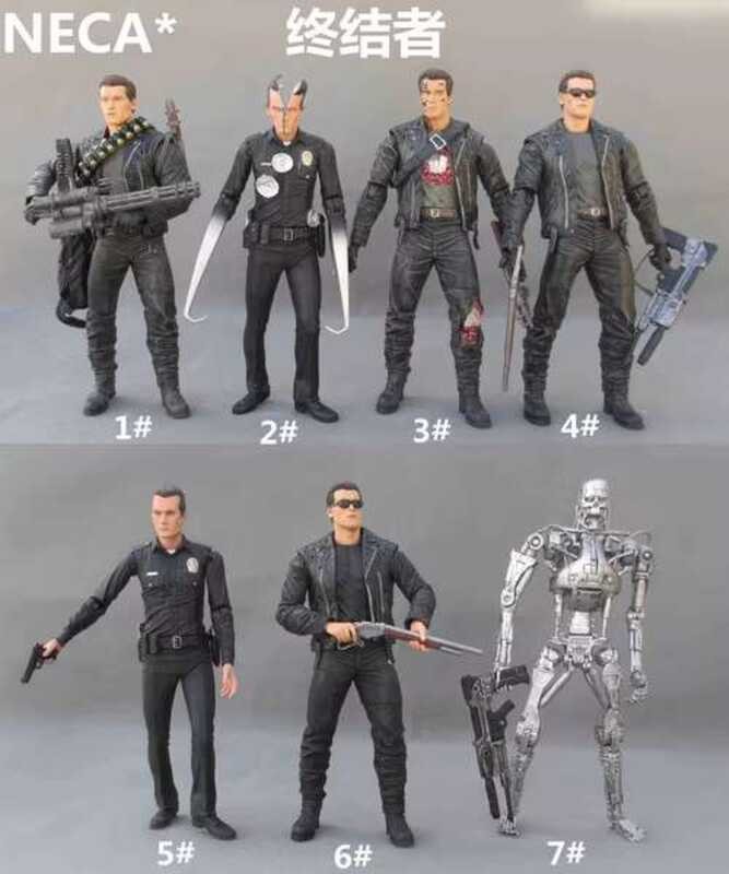 NECA Terminator T800 Arnold Schwarzenegger Skeleton 7-Inch Action ...