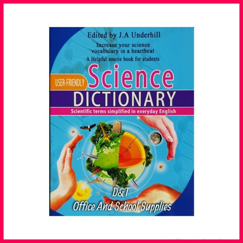Science Dictionary (192 pages) | Shopee Philippines