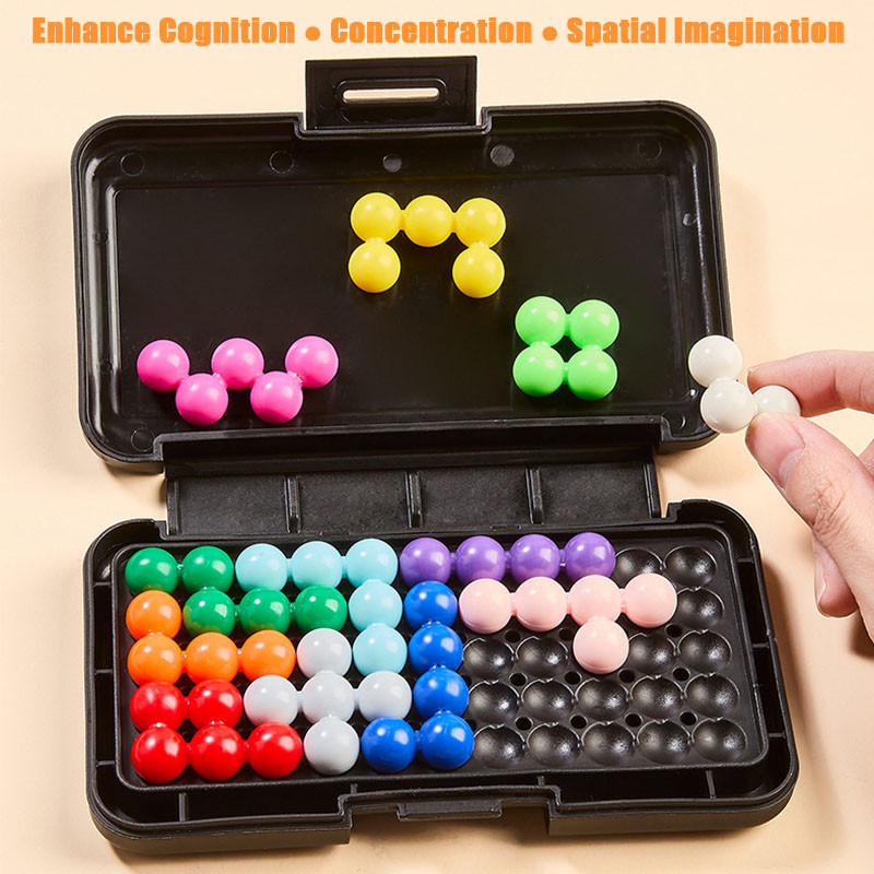 Kanoodle Game Magic Bead Pyramid IQ Game Toys Thinking Training ...