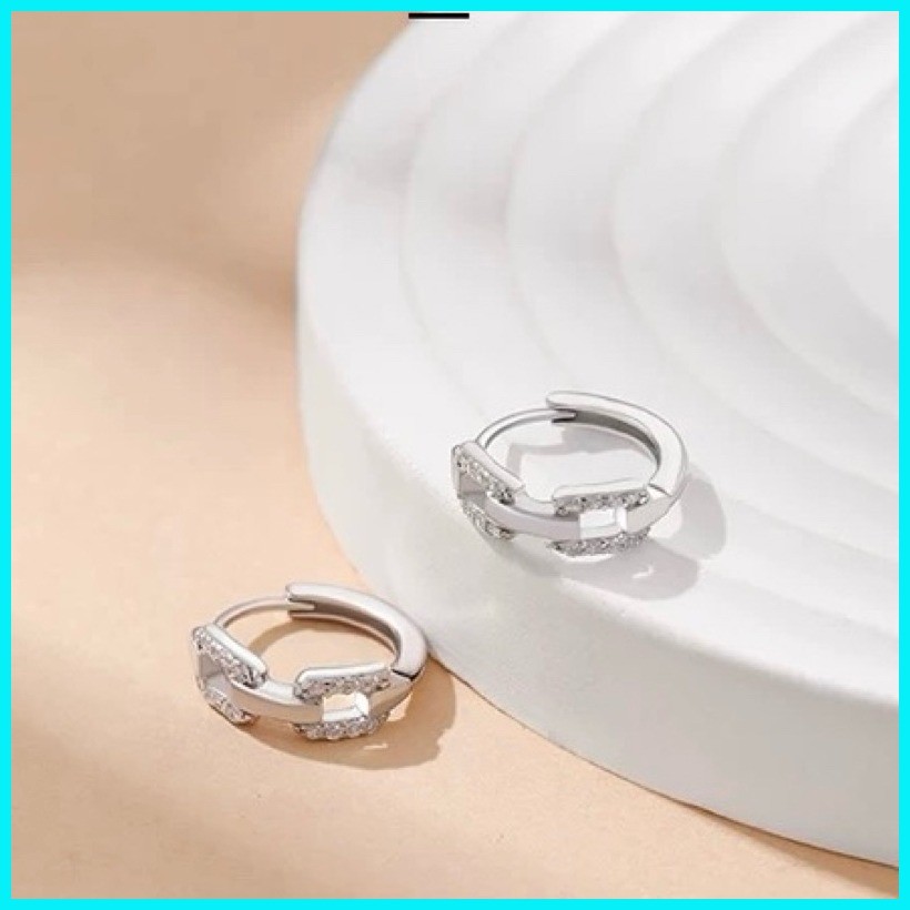 Silver palace genuine 925 italy silver EH128 | Shopee Philippines