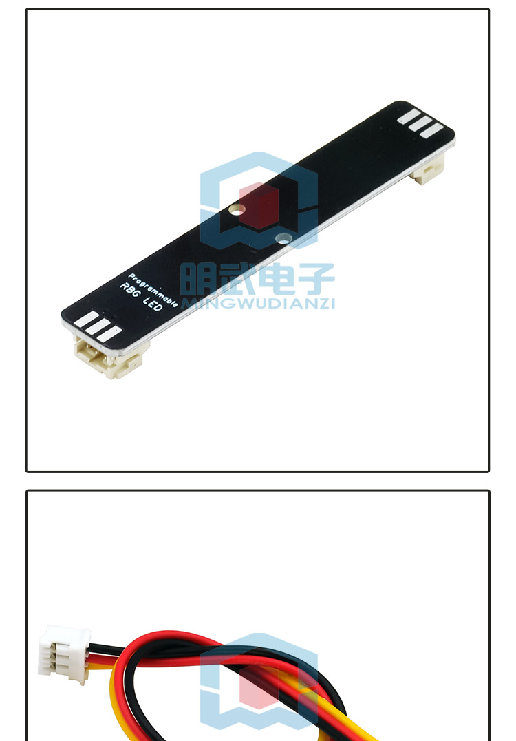 R RGB LED Strip Light WS2812B Programmable 5V Color-changing Colorful ...