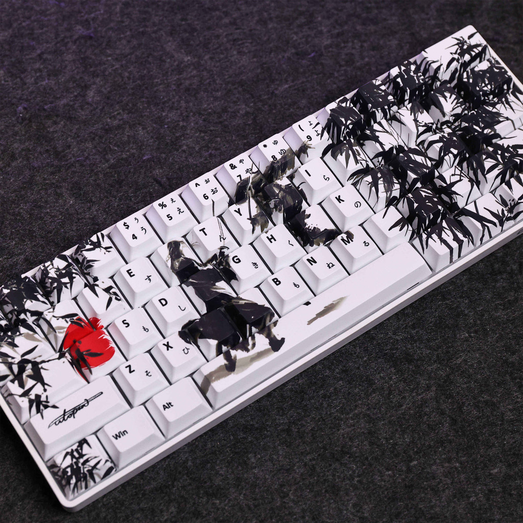 Linzhong Showdown Original Engraved Keycaps PBT Personalized ...