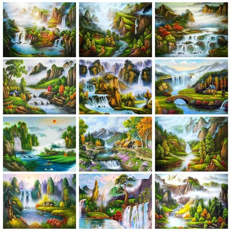 SDOYUNO COD Modern Painting By Numbers Diy Kit For Adults Picture