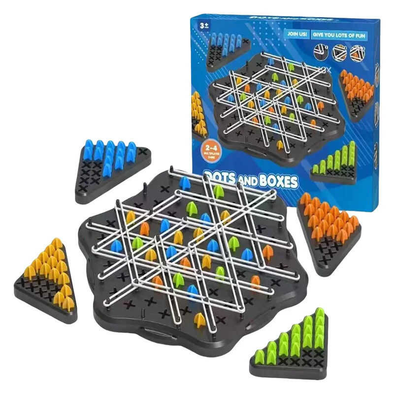 Chain Chess Geometry Puzzle Game Exercise Thinking Peg Game Duel Board ...