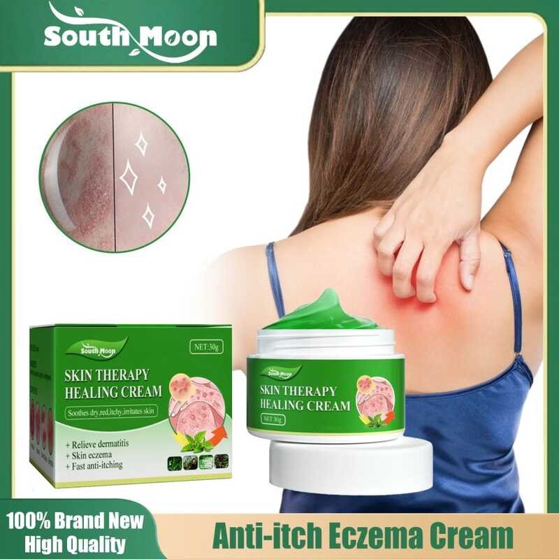 Anti-Itch Eczema Cream Treat Sweat Blisters Rash Relieve Psoriasis ...