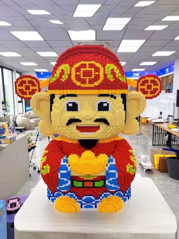 Fortune God Building Blocks Educational Assembly Toy 2025 New Model ...