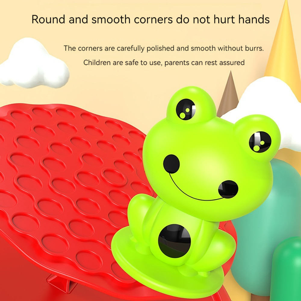 Math Toy Frog Balance Tree Educational Parent-child Interaction Table ...