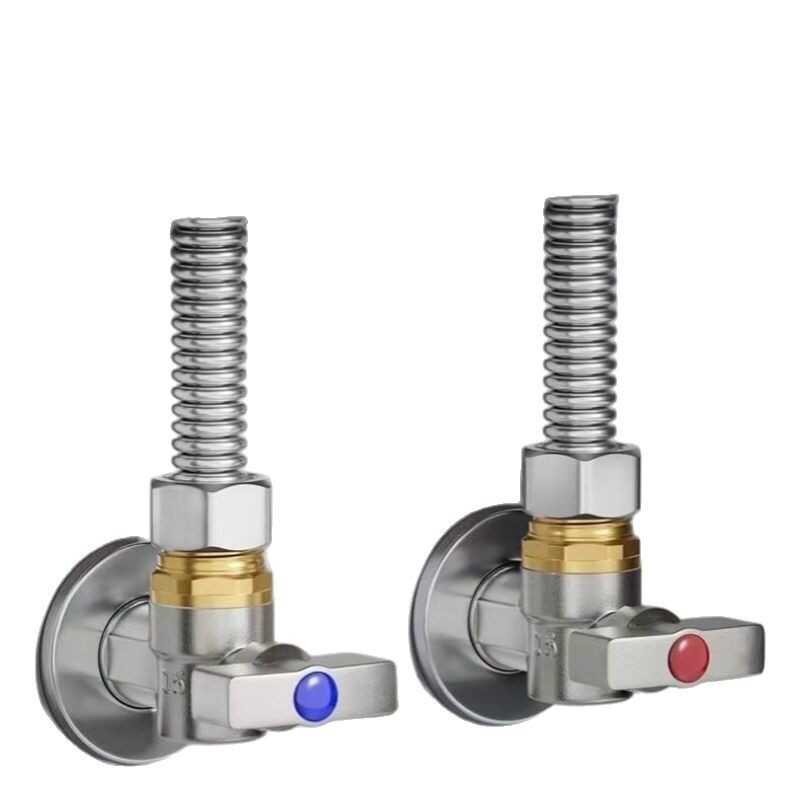 Explosion-Proof Thickened Copper Large Flow Ball Valve Triangle Valve ...