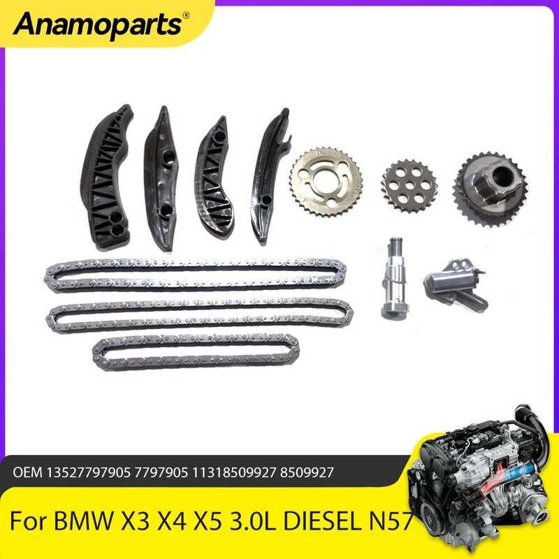 A Engine Parts Timing Chain Kit Fit 3.0 L Diesel N57 For X3 X4 X5 X6 ...
