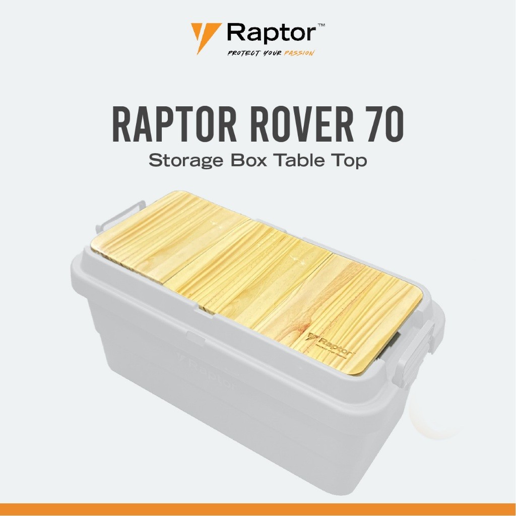 Raptor Storage 70L Rover Table Top | Raptor PH | Shopee Philippines