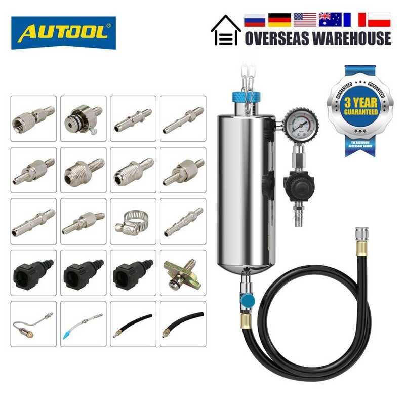 AUTOOL C80 Car Fuel Injector Cleaner Machine Pressure Adjustable Non ...