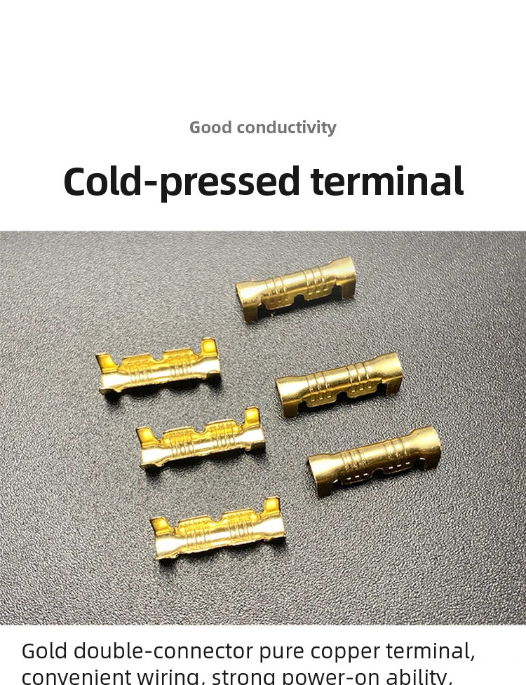 50/100pcs Docking Terminal U Type Terminal Tab 0.3 To 1.5mm2 Terminal ...
