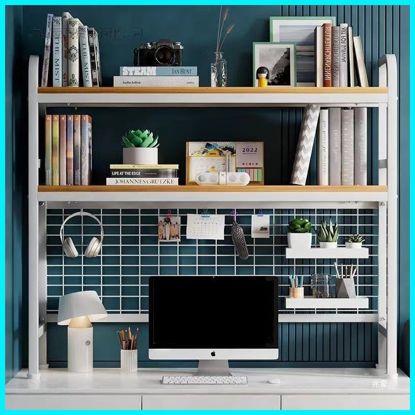 Spot/Book Rack Organizer Desk Organizer Rack Computer Desk 2 Layer ...