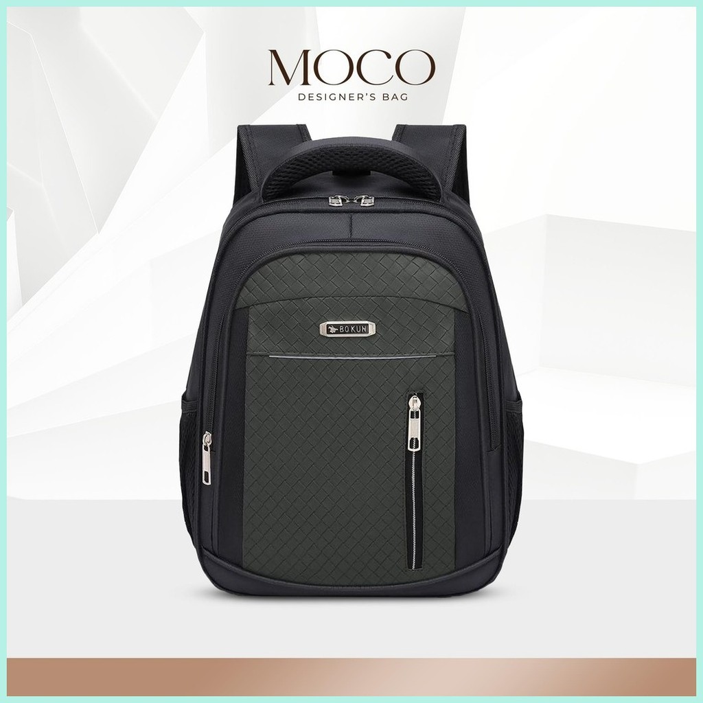 Moco Bag Fashion Men's Large Capacity School Student Laptop Backpack ...
