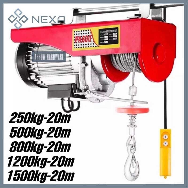 Heavy NEXA Duty Electric Hoist Winch Lifting Engine Crane Ceiling Wire