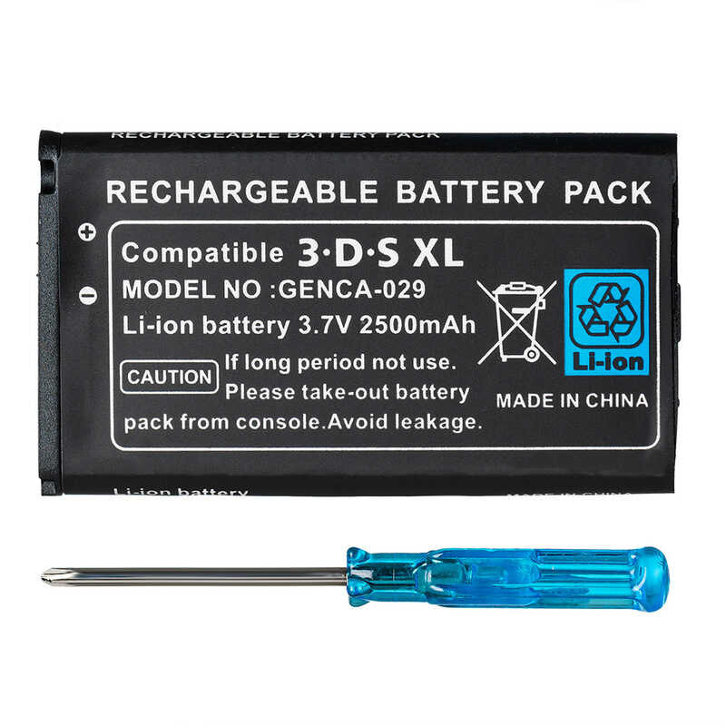 2500Mah OSTENT 3.7V Rechargeable LithiumIon Pack + Screwdriver For