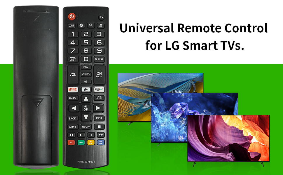 Universal Remote Control for LG Smart TV All LG Models LCD LED 3D HDTV ...