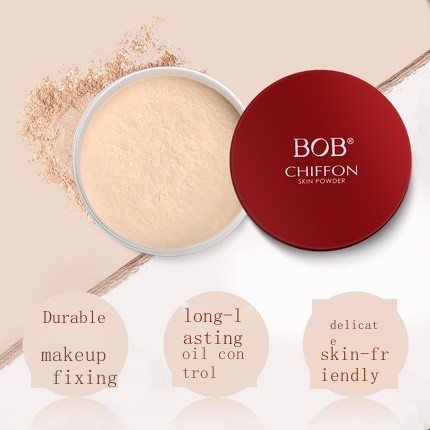 BOB Skin-Friendly Mineral Loose Powder Oil-Controlling Long-lasting ...