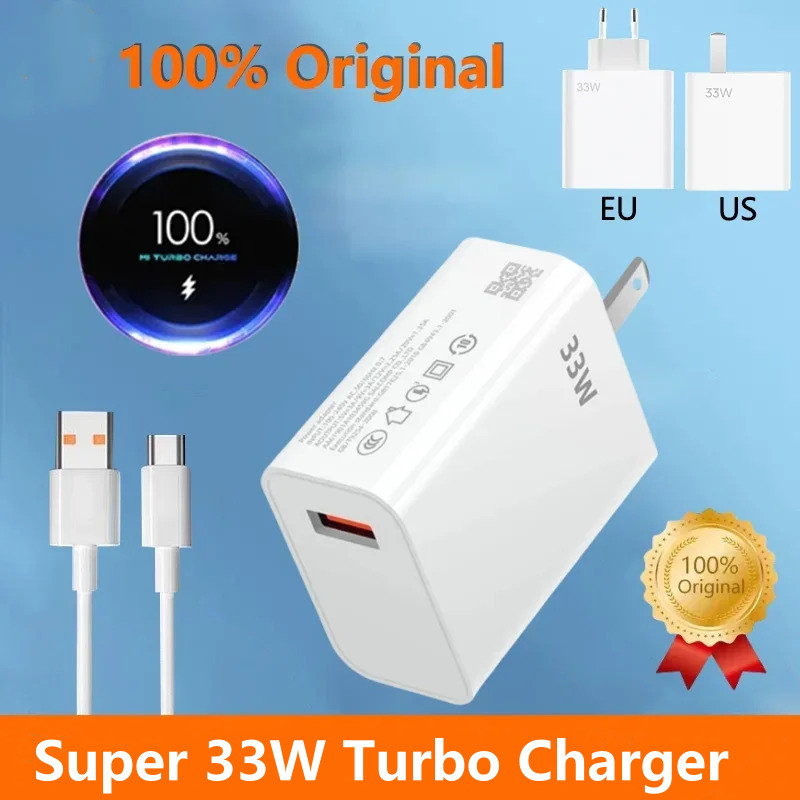33W Super Mobile Phone Cr Adapter Charging 6A USB Type C Cable For