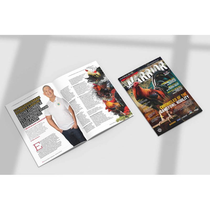 Purebred Warrior Magazine / Gamefowl Sabong Magazine 2024 | Shopee ...