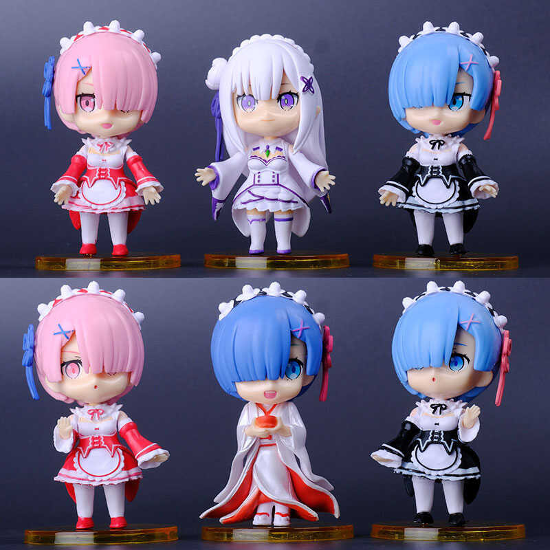 Rem Ram Figure From Scratch Another Word Life Anime Desktop Case ...