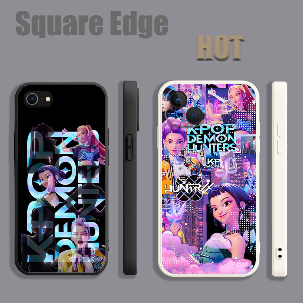 Casing For iPhone 14 Pro Max Plus kpop demon hunters rumi zoey mira ...