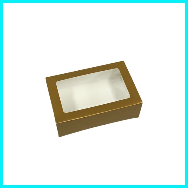 20 pcs - 4 x 6 x 2 Pre-formed Box (for cupcakes, macarons and pastries ...