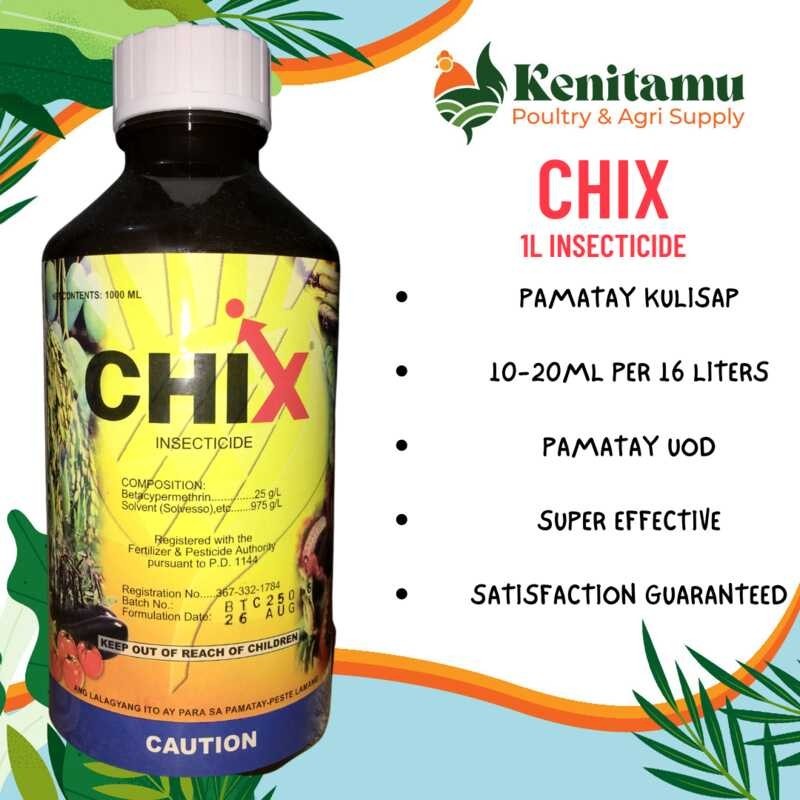 CHIX 1 LITER INSECTICIDE NG: CEREXAGRI PARA PLANT CARE CROPS/ FAST ...