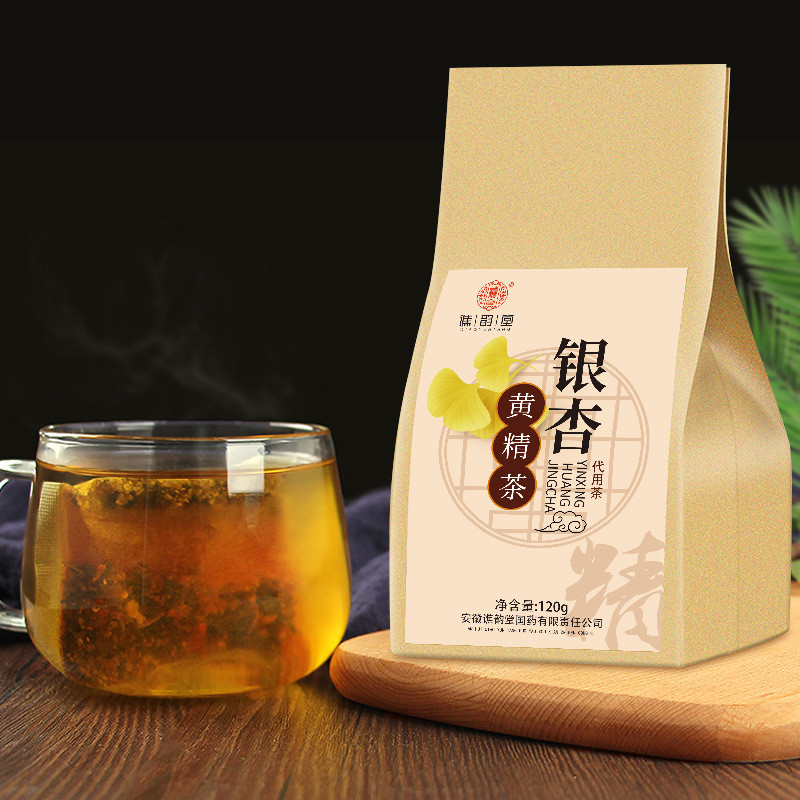 Ginkgo biloba Tea 120g 30 bags Ginkgo biloba Tea White Fruit Tea Health ...